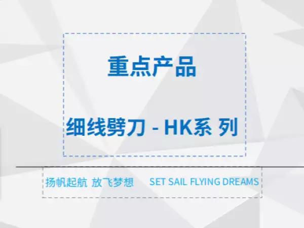 细线劈刀- HK系列